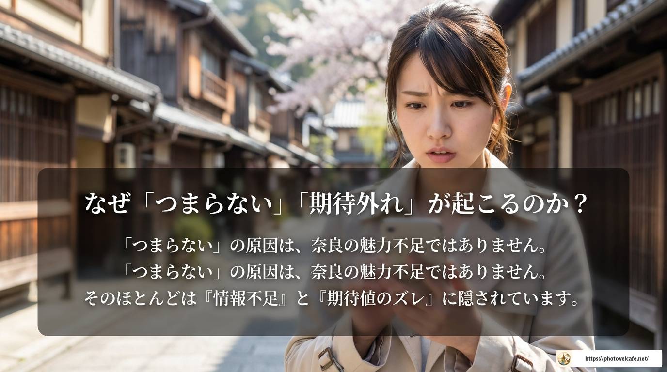 奈良観光がつまらないと感じる理由と魅力再発見ガイド