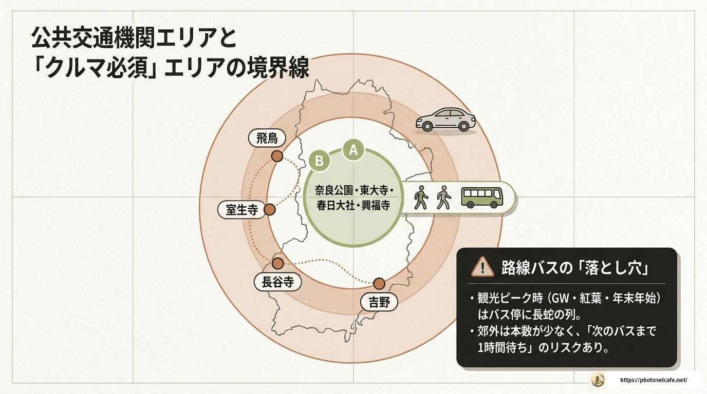 奈良観光にレンタカーは必要？メリットと使い方を解説