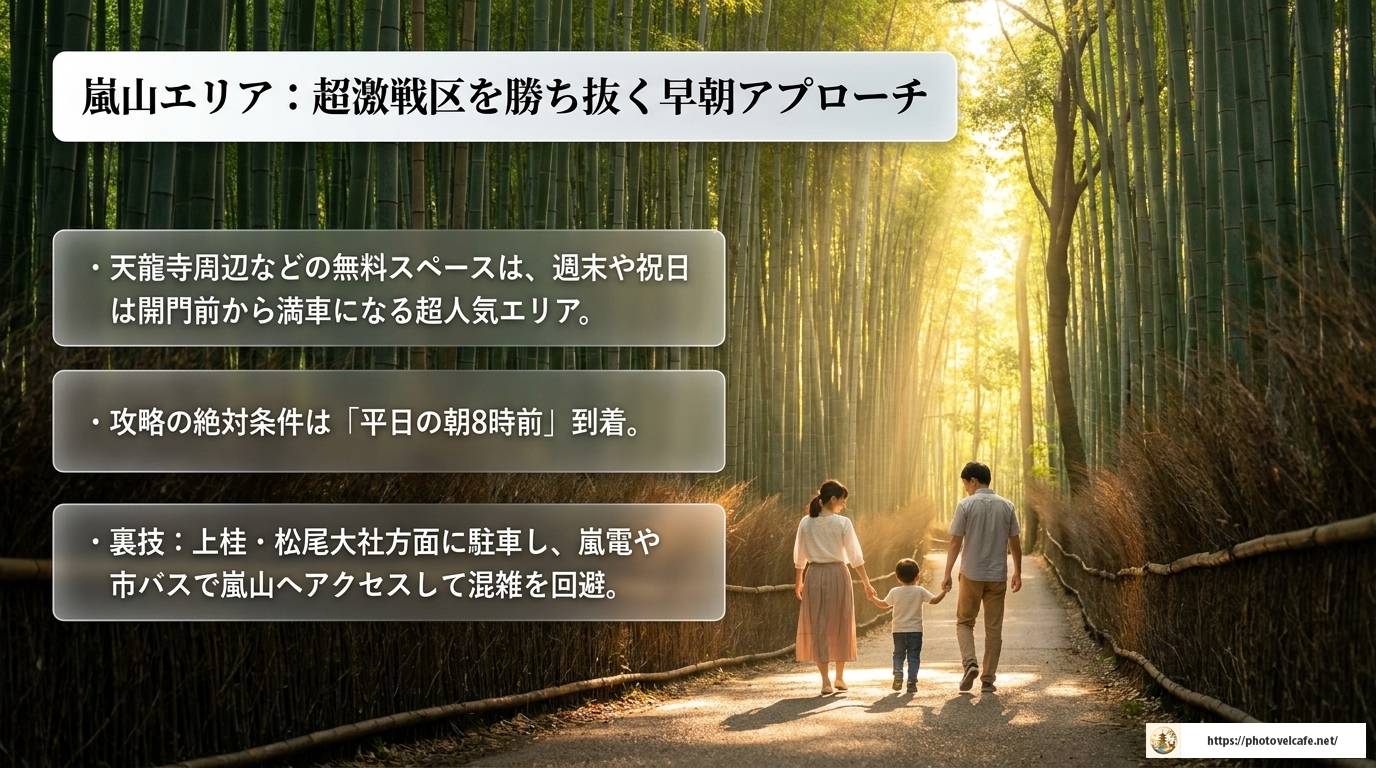 京都観光で使える無料駐車場スポットと賢い活用術まとめ