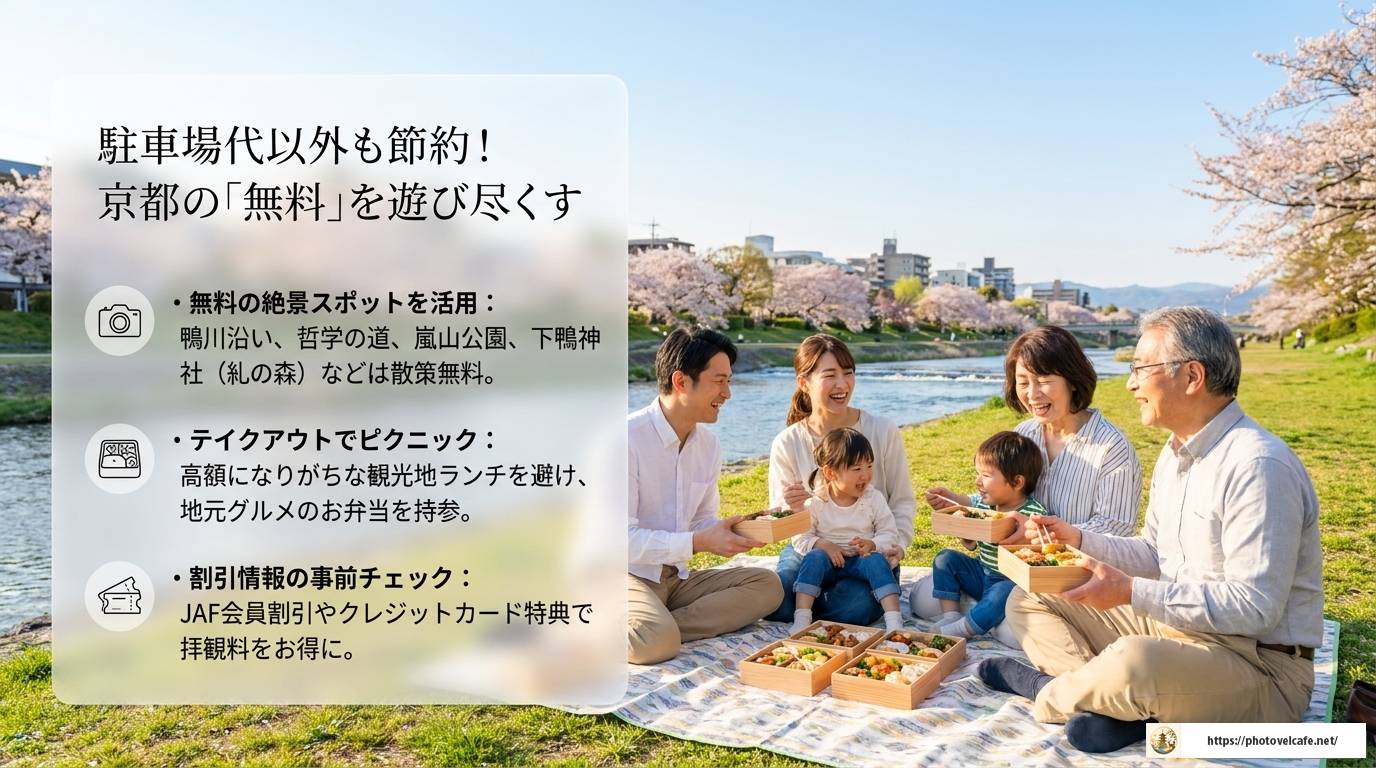 京都観光で使える無料駐車場スポットと賢い活用術まとめ