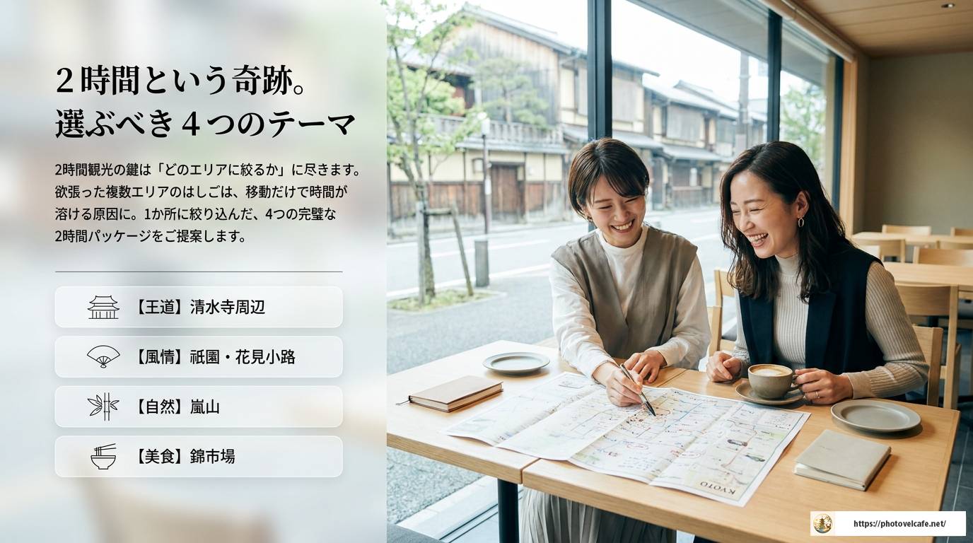 京都観光2時間で満喫！厳選モデルコースと失敗しないコツ