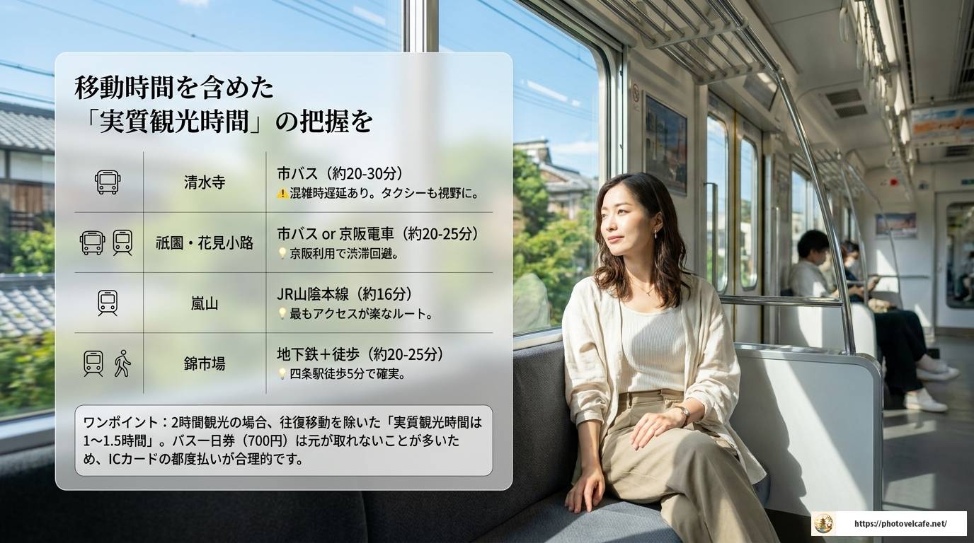 京都観光2時間で満喫！厳選モデルコースと失敗しないコツ
