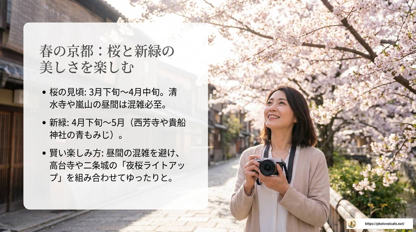 京都の観光シーズン完全ガイド|時期別の見どころと混雑回避術