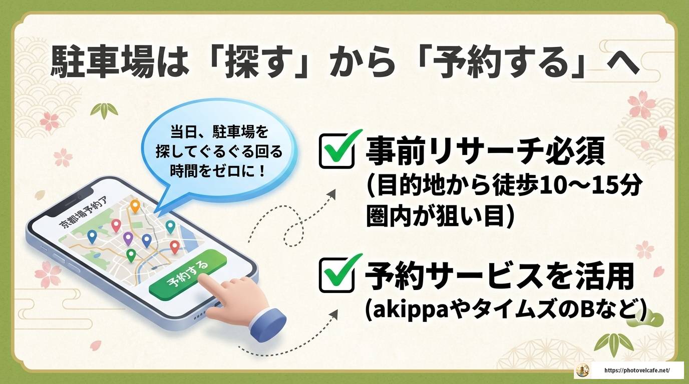 京都観光の移動手段に車を選ぶメリットと賢い使い方