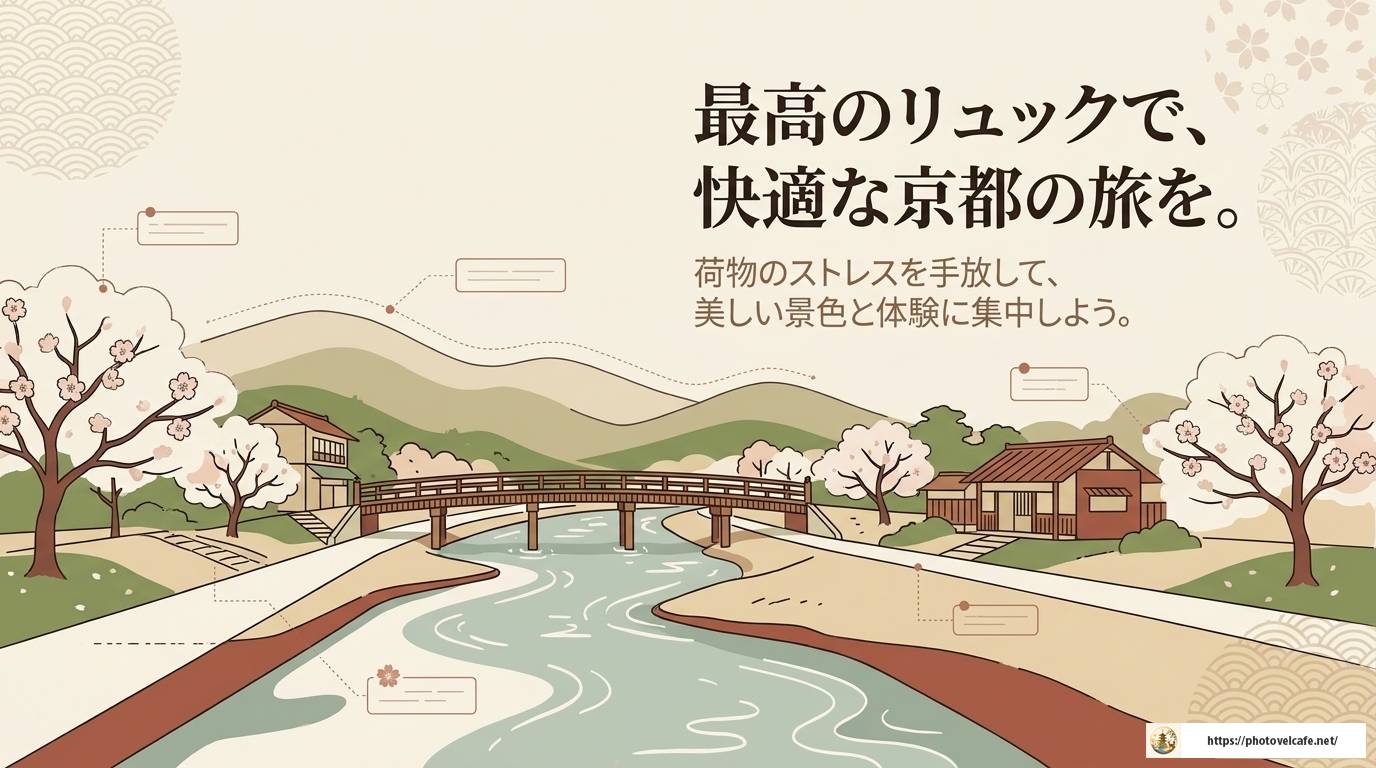 京都観光リュックの選び方完全ガイド！容量・機能・注意点まとめ