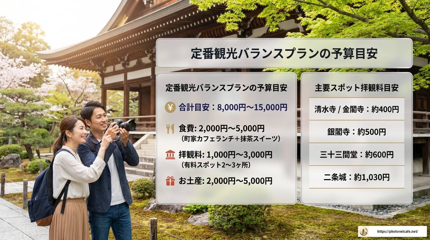 京都日帰り観光の予算を徹底解説！賢く楽しむ完全ガイド