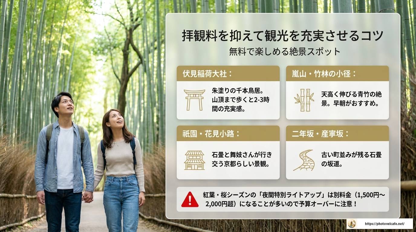 京都日帰り観光の予算を徹底解説！賢く楽しむ完全ガイド
