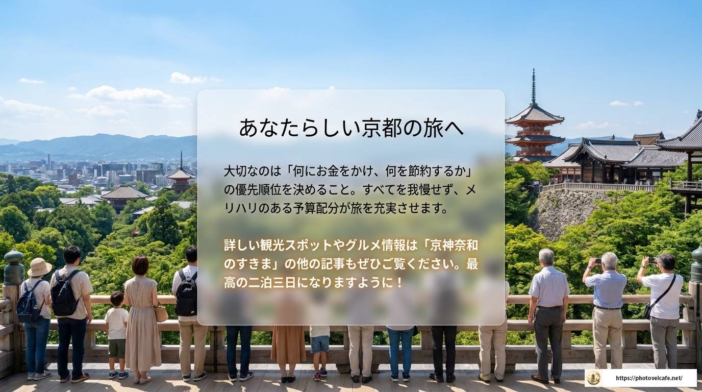 京都観光で二泊三日の予算を完全解説!節約から贅沢まで