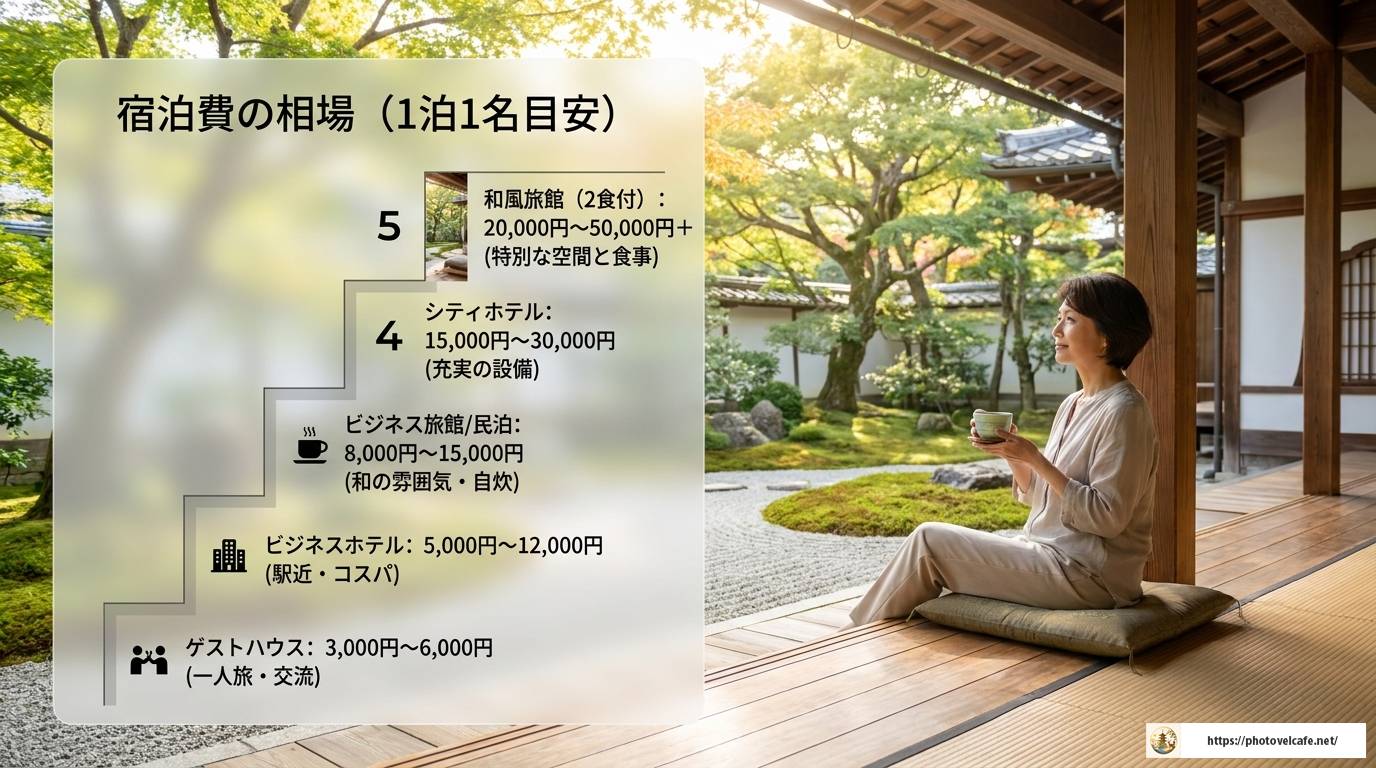 京都観光で二泊三日の予算を完全解説!節約から贅沢まで