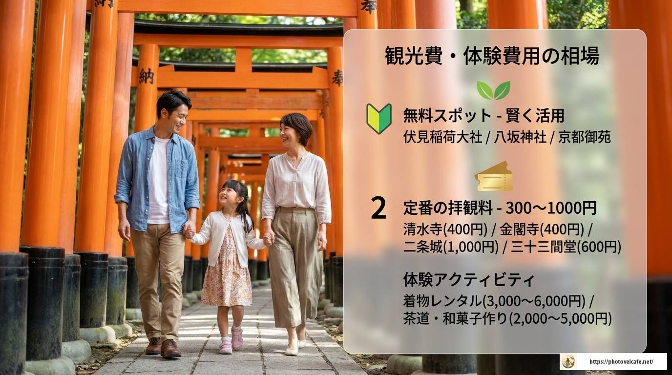 京都観光で二泊三日の予算を完全解説!節約から贅沢まで