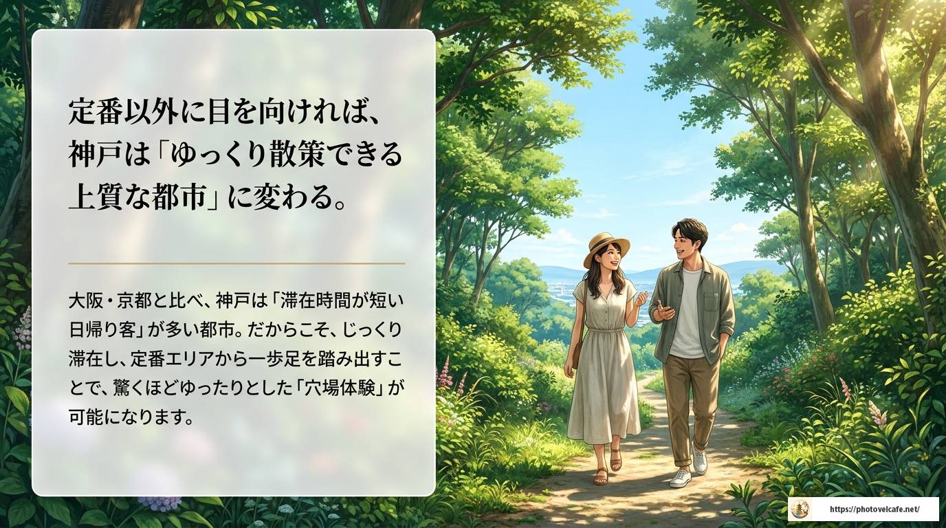 神戸で観光客が少ない穴場スポット完全ガイド
