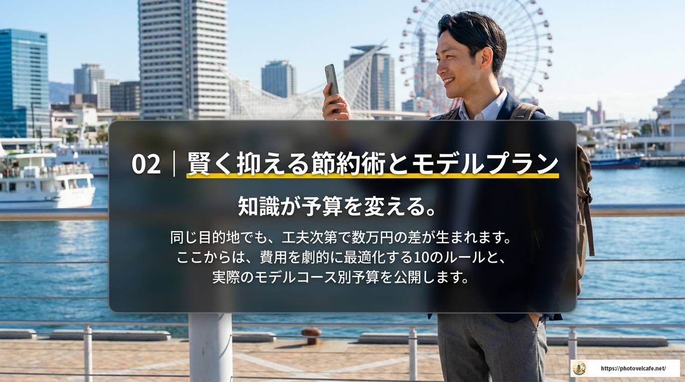 神戸観光の予算を完全解説！賢く楽しむ節約術と費用の目安