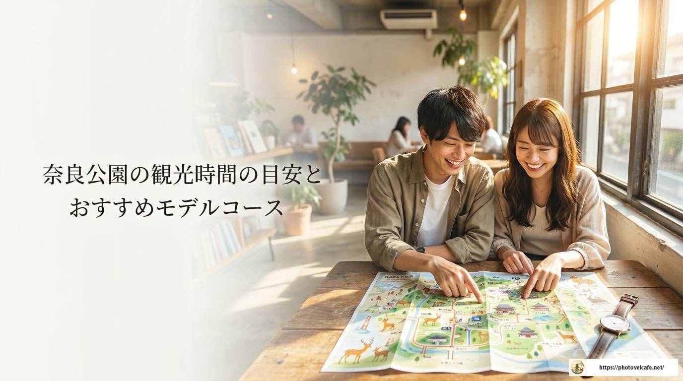 奈良公園の観光にかかる時間と効率よく巡るコツ完全版