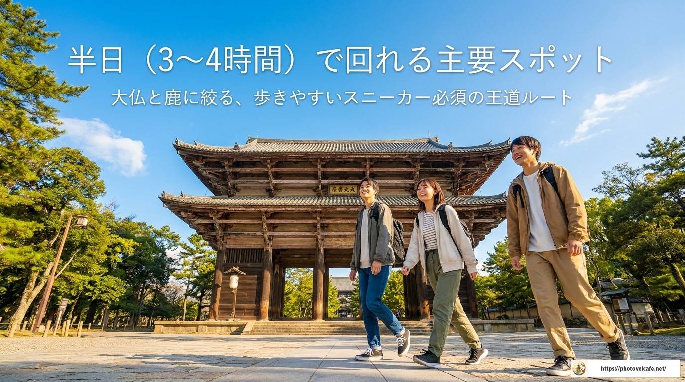 奈良公園の観光にかかる時間と効率よく巡るコツ完全版