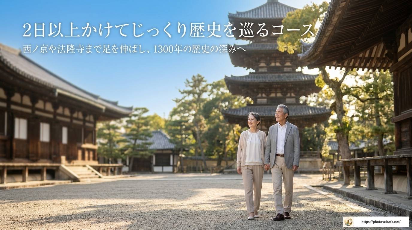 奈良公園の観光にかかる時間と効率よく巡るコツ完全版