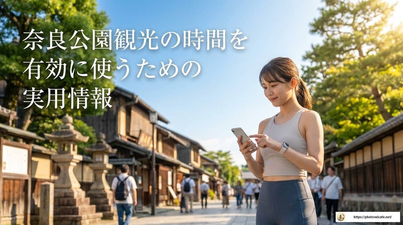 奈良公園の観光にかかる時間と効率よく巡るコツ完全版