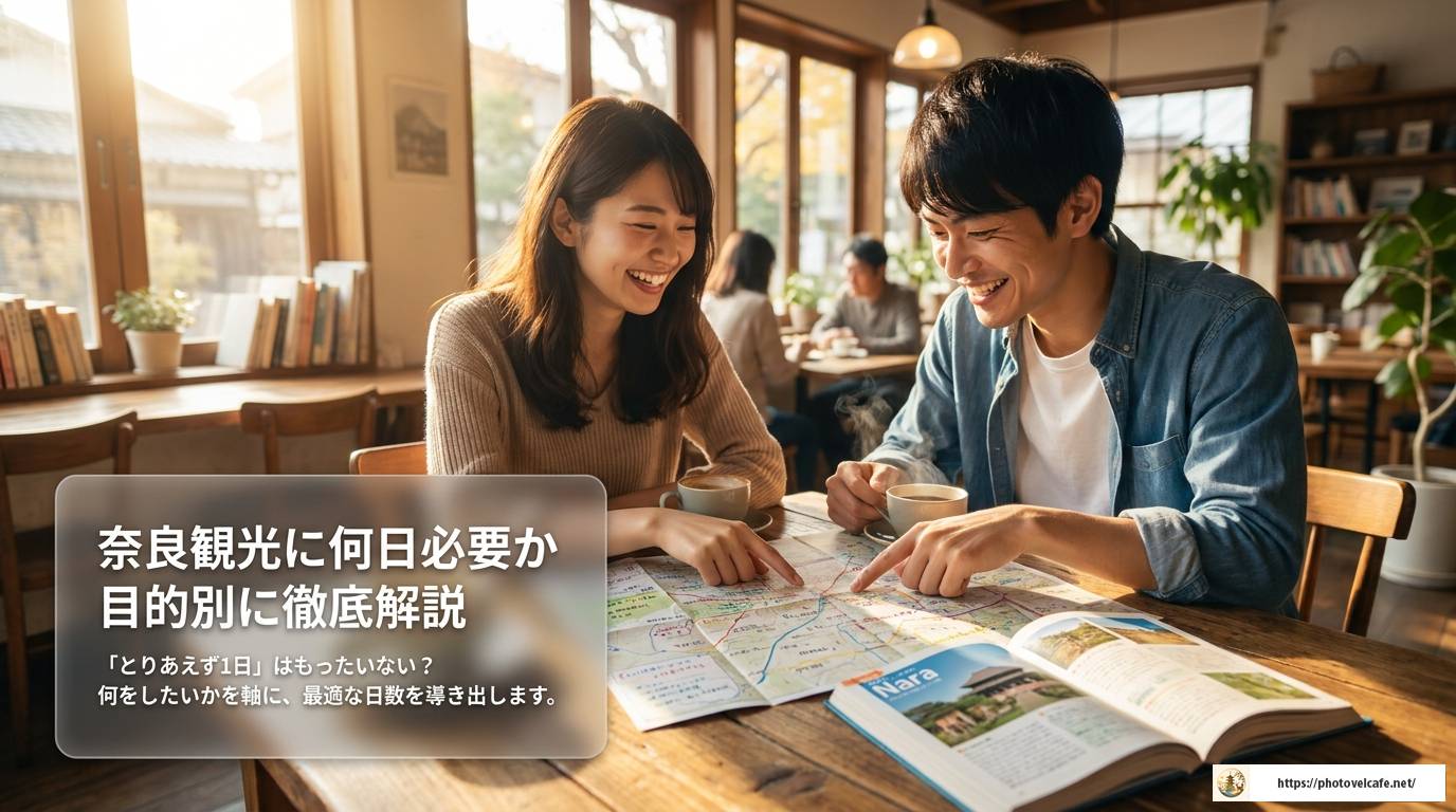 奈良観光に何日必要?目的別モデルコース完全ガイド