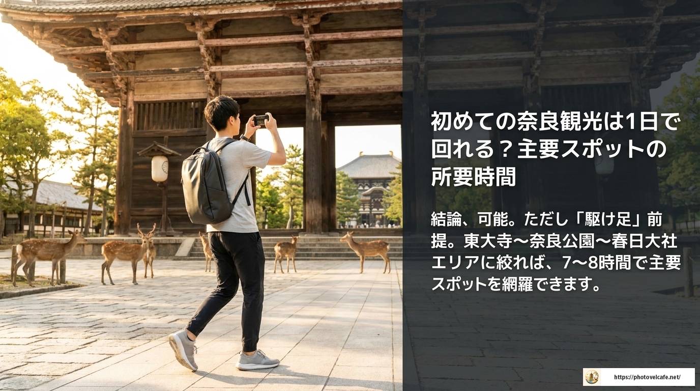 奈良観光に何日必要?目的別モデルコース完全ガイド