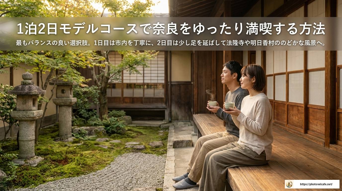 奈良観光に何日必要?目的別モデルコース完全ガイド