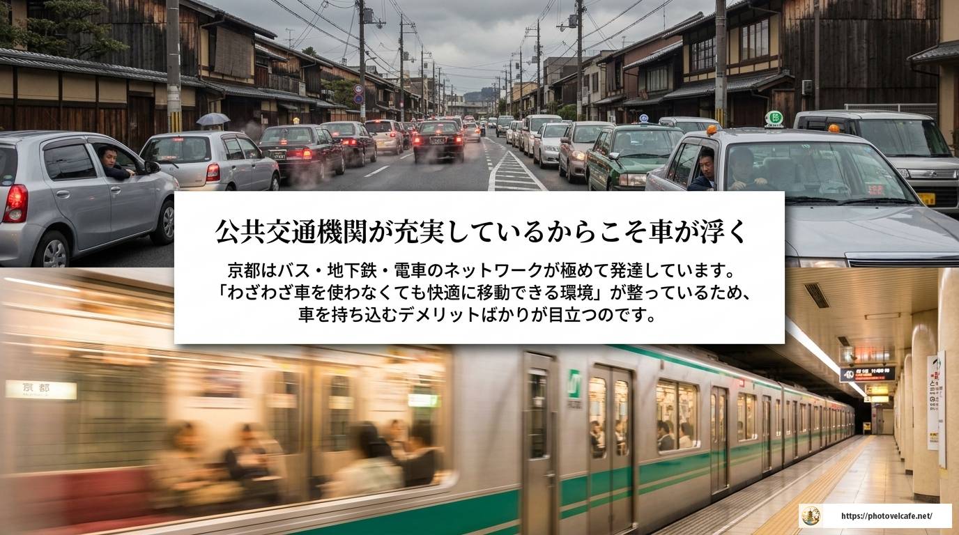 京都観光で車が不便な理由と賢い移動術を徹底解説