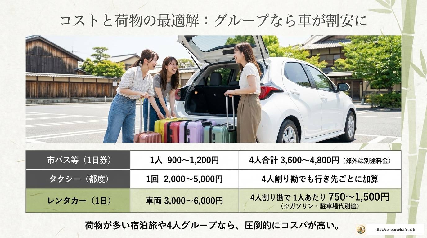 京都観光でレンタカーは必要?メリット・最適な使い方を解説
