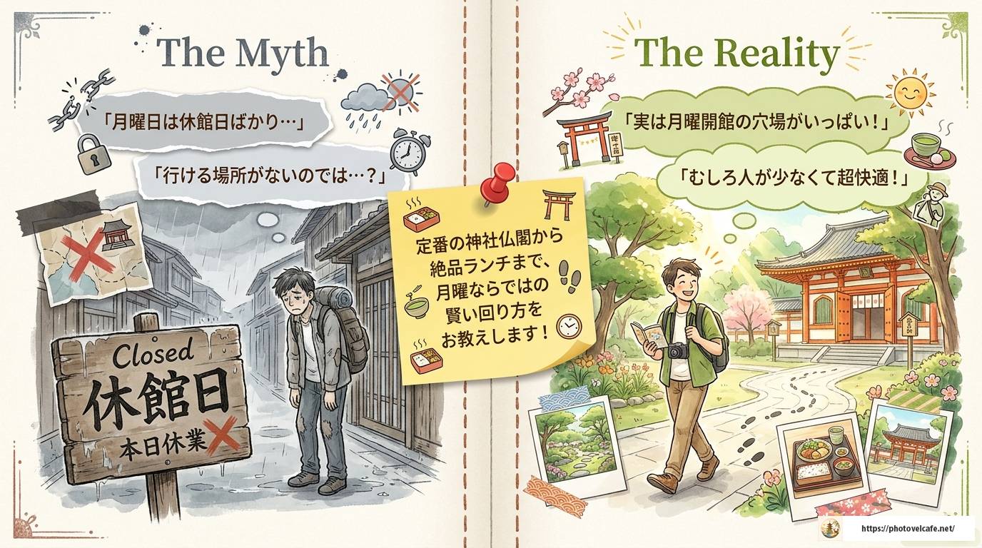 京都観光で月曜日でも楽しめる！定番スポット完全ガイド