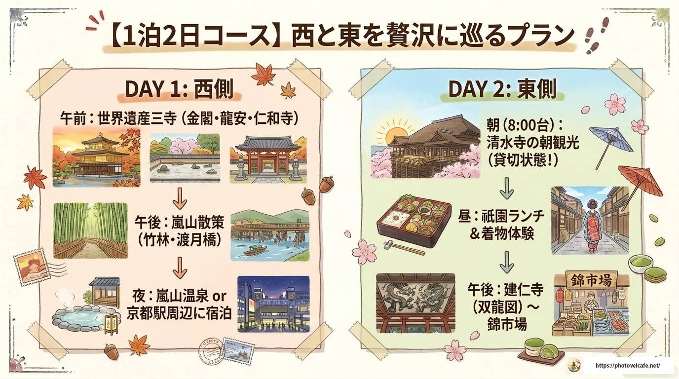 京都観光で月曜日でも楽しめる！定番スポット完全ガイド