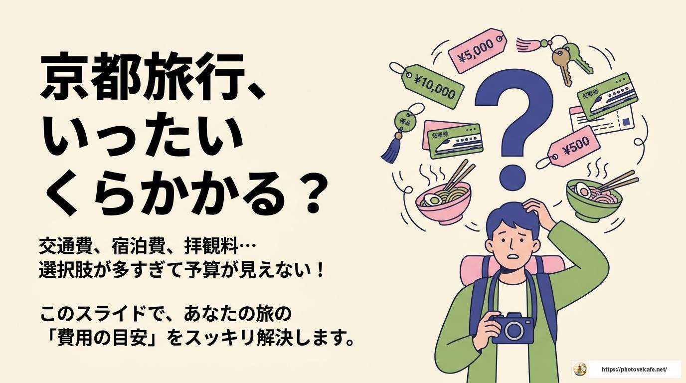 京都観光費用の完全ガイド!日数別・目的別の予算相場と節約術