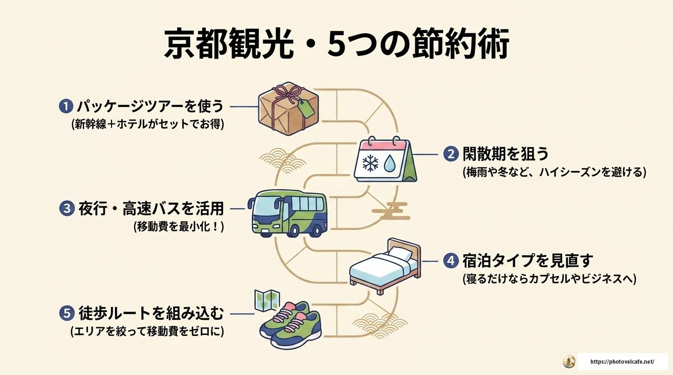 京都観光費用の完全ガイド!日数別・目的別の予算相場と節約術