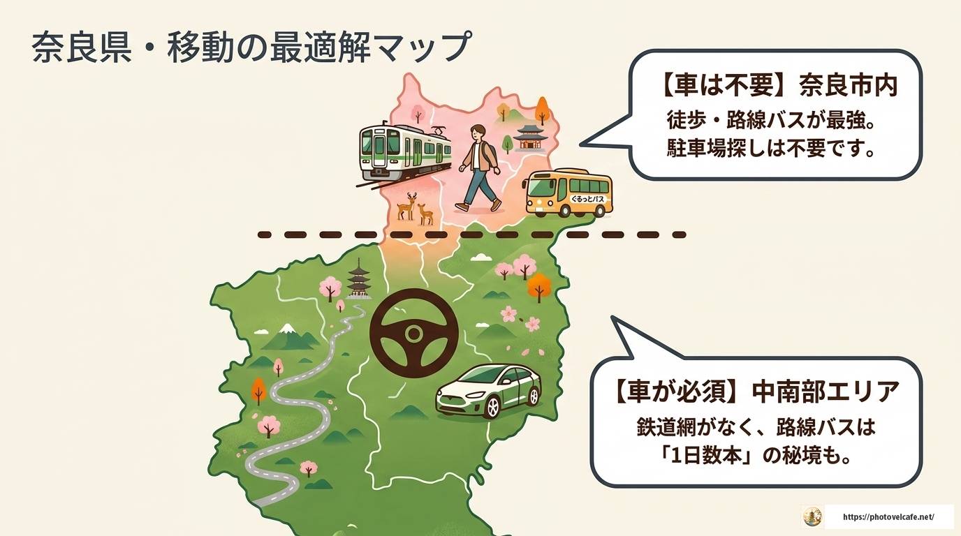 奈良観光をレンタカーで満喫！エリア別完全ガイド