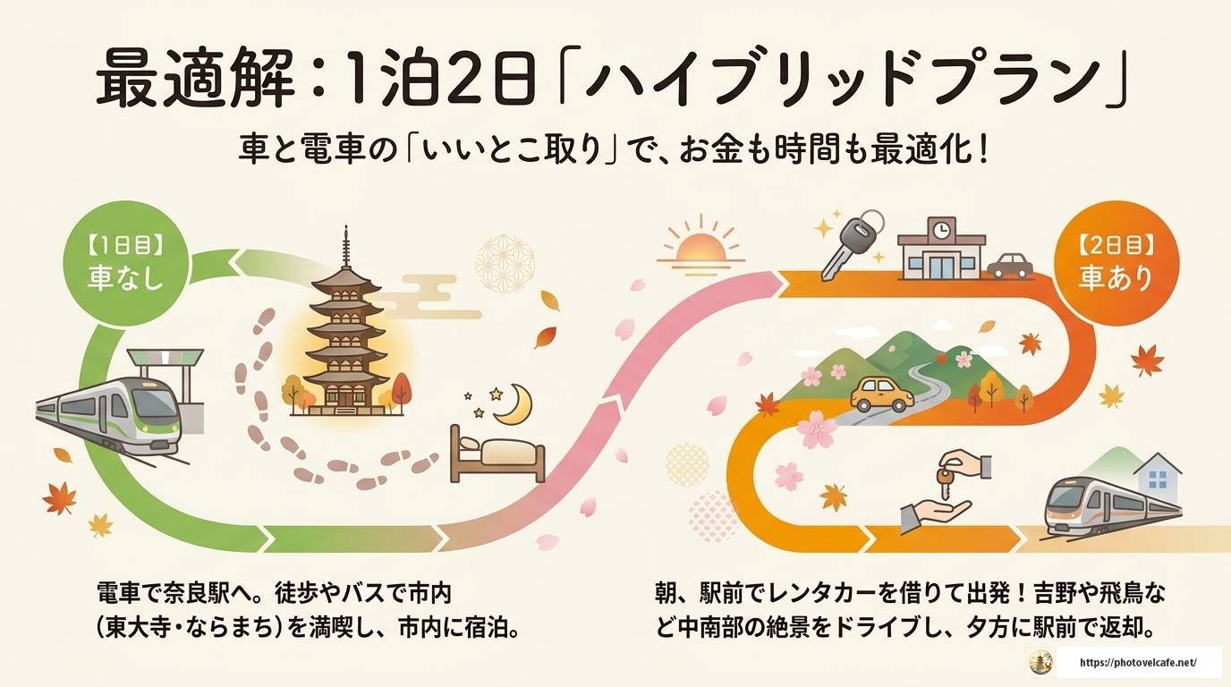 奈良観光をレンタカーで満喫！エリア別完全ガイド