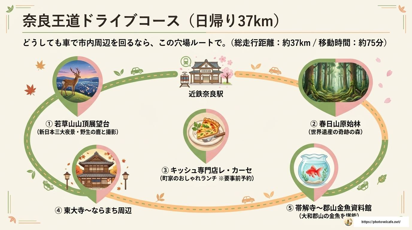 奈良観光をレンタカーで満喫！エリア別完全ガイド