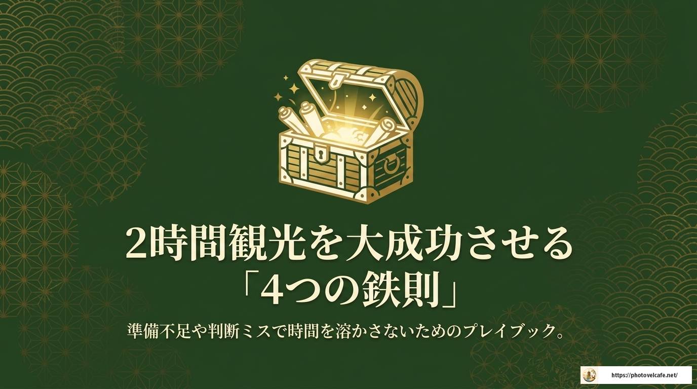 京都観光2時間コース完全ガイド！エリア別おすすめルート