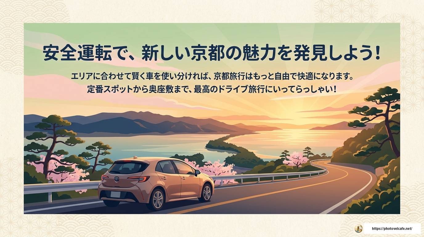 京都をレンタカーで観光する完全ガイド!コースと注意点