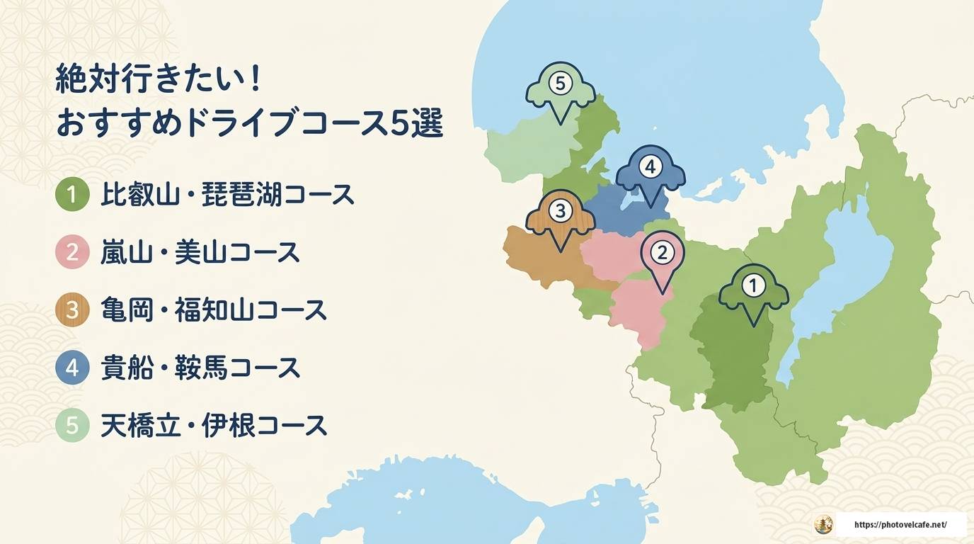 京都をレンタカーで観光する完全ガイド!コースと注意点