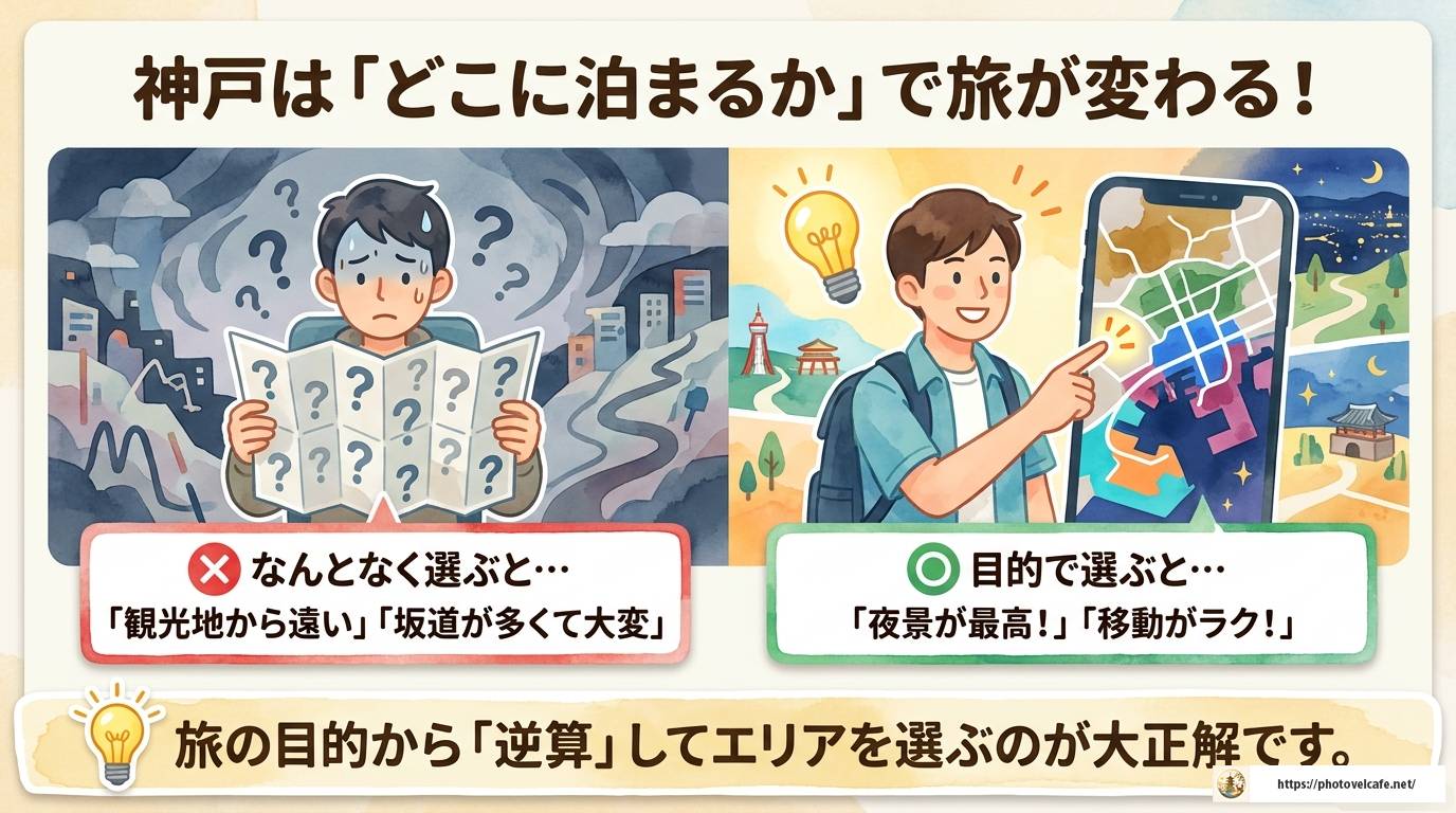 神戸観光のホテルは場所選びで決まる！エリア別完全ガイド
