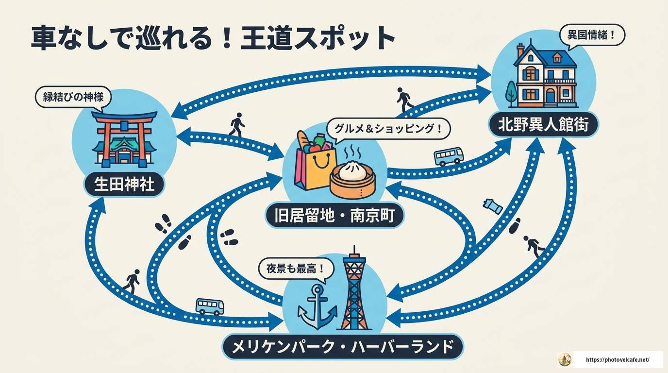 神戸観光に車はいる？車なし・車ありで変わる最適な旅スタイル