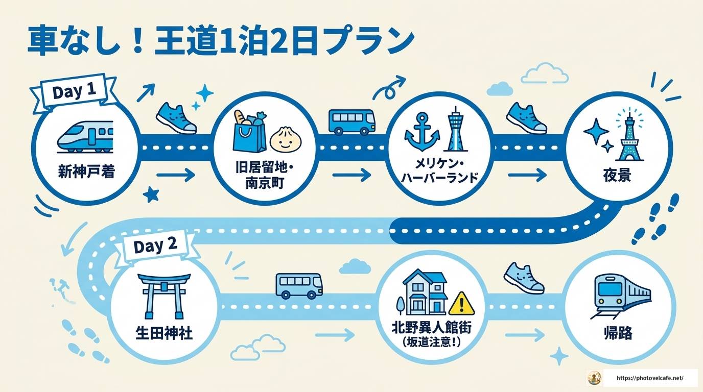 神戸観光に車はいる？車なし・車ありで変わる最適な旅スタイル