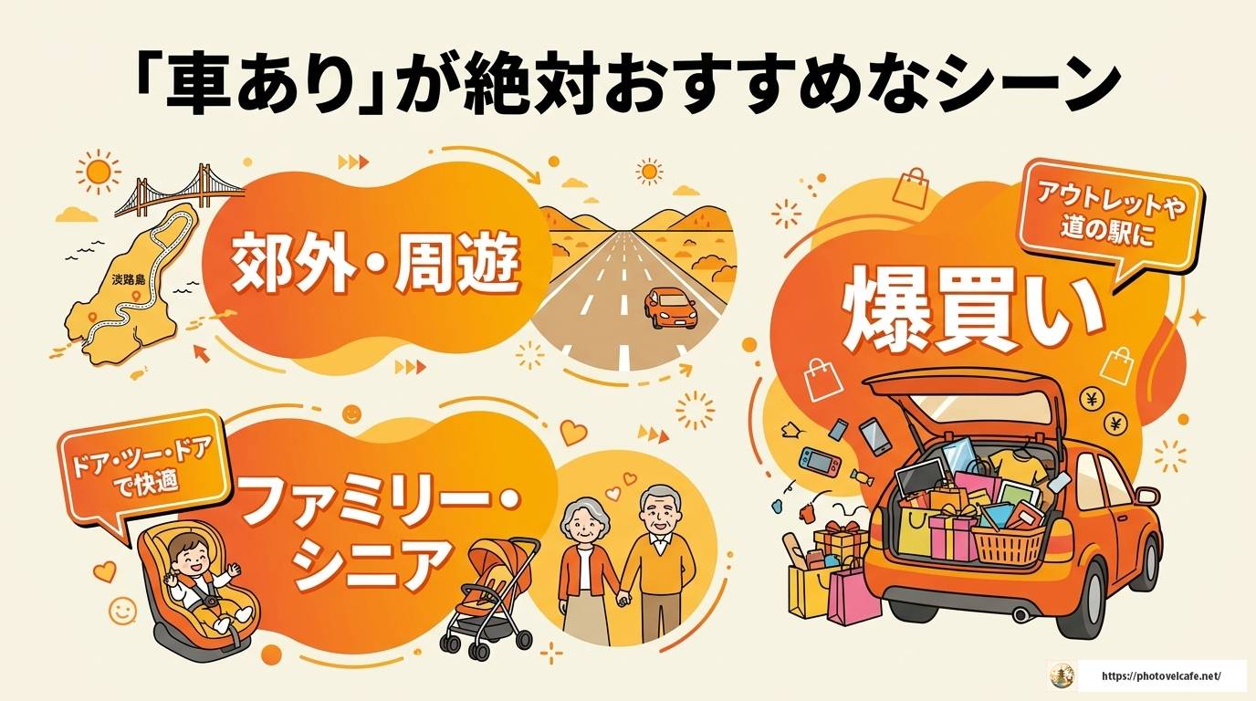 神戸観光に車はいる？車なし・車ありで変わる最適な旅スタイル