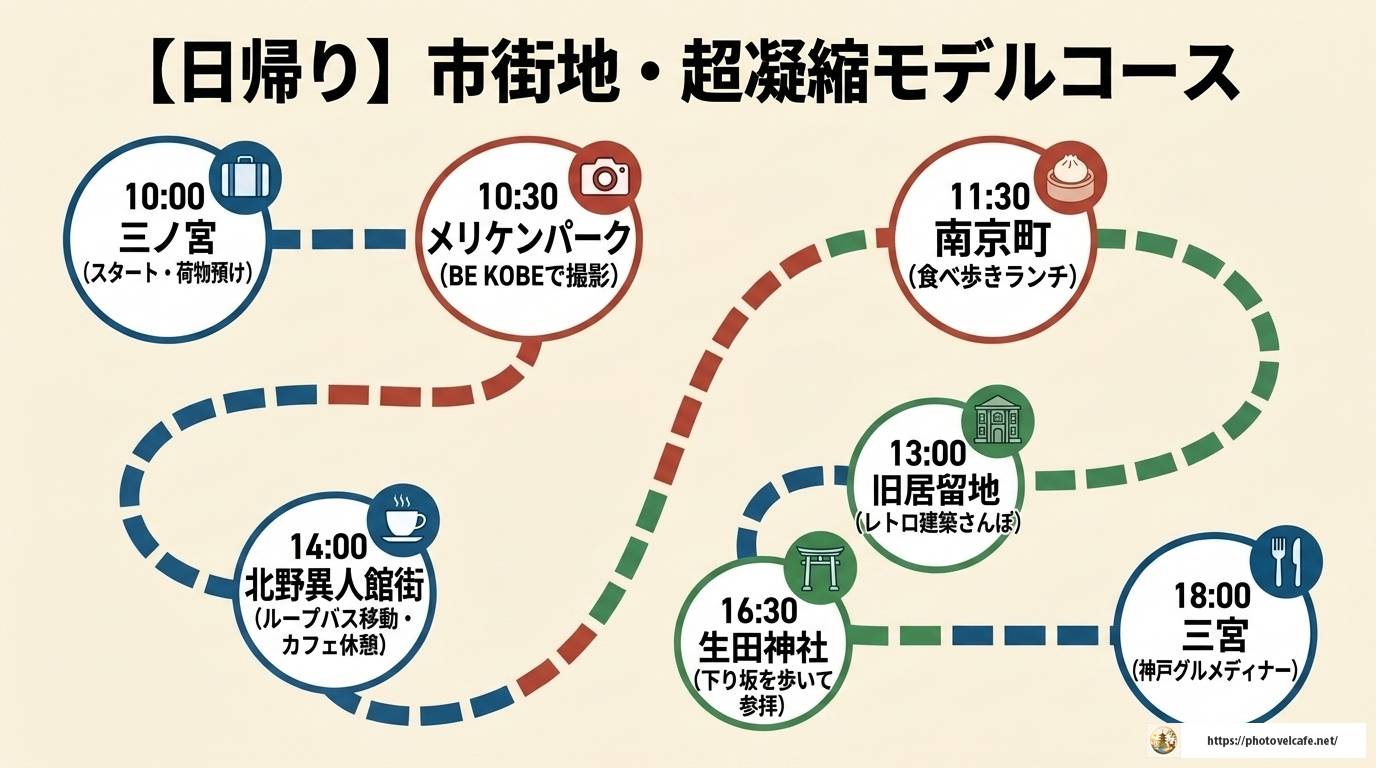 神戸観光の知恵袋まとめ！モデルコースと穴場を完全解説