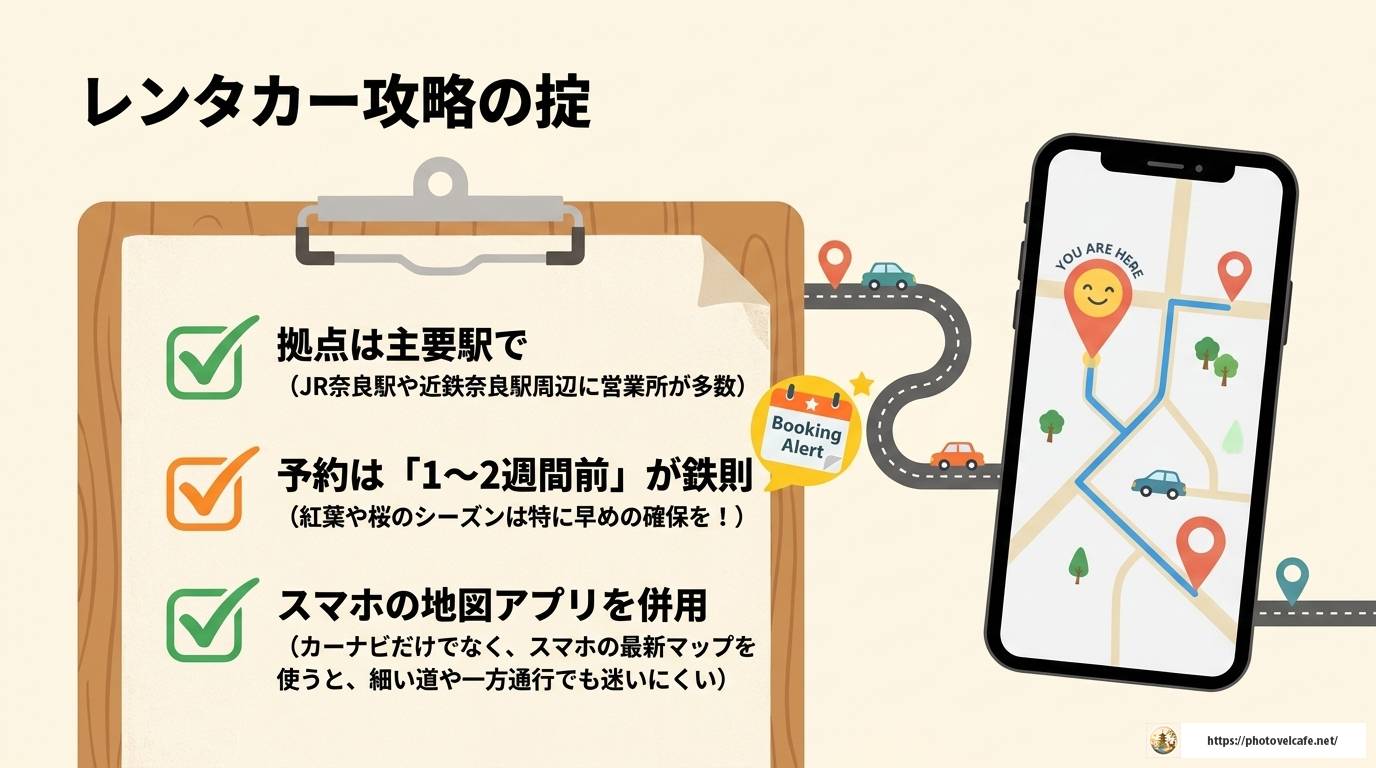 奈良観光は車移動が便利！おすすめルートと駐車場情報を徹底解説