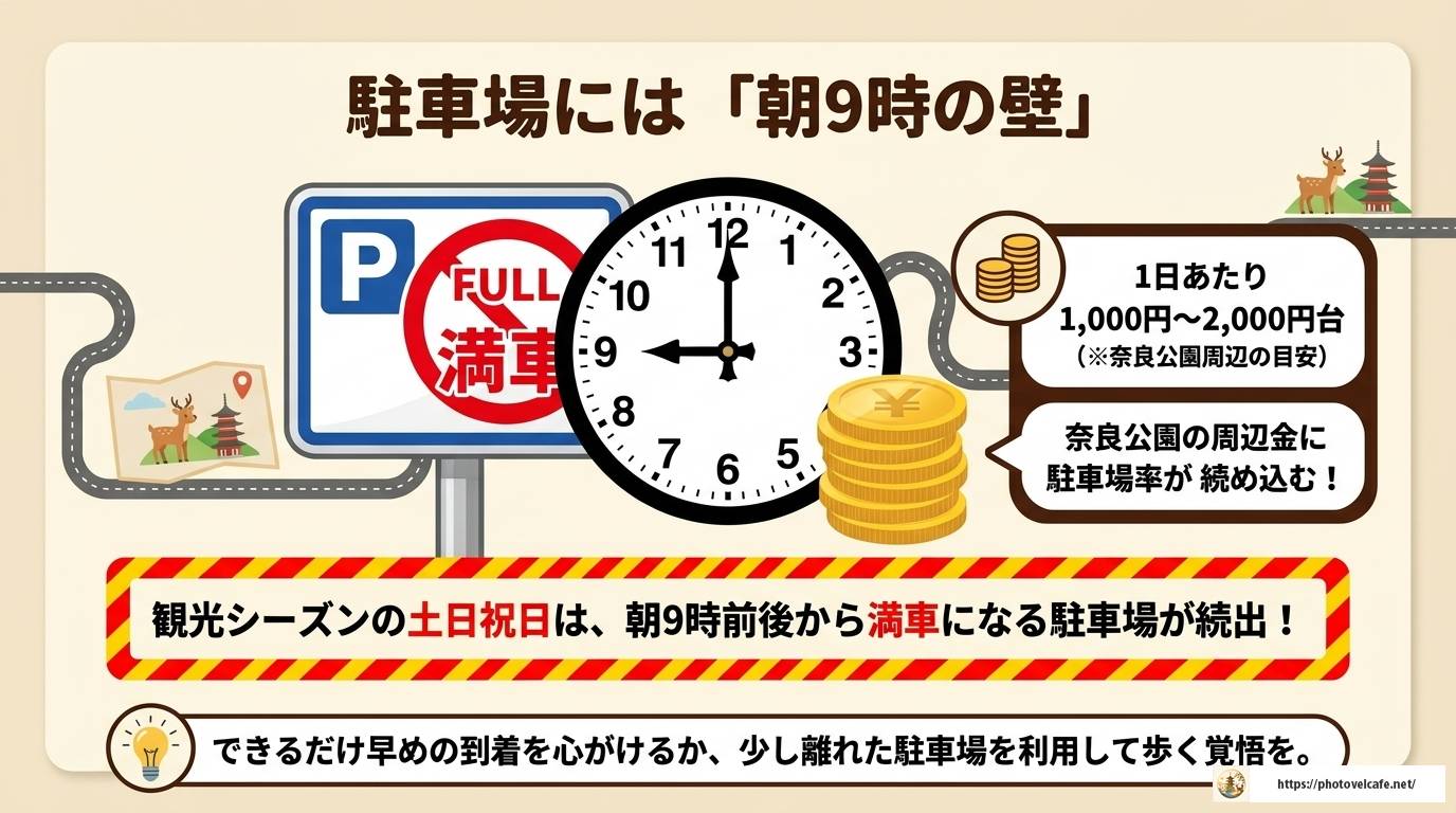 奈良観光は車移動が便利！おすすめルートと駐車場情報を徹底解説